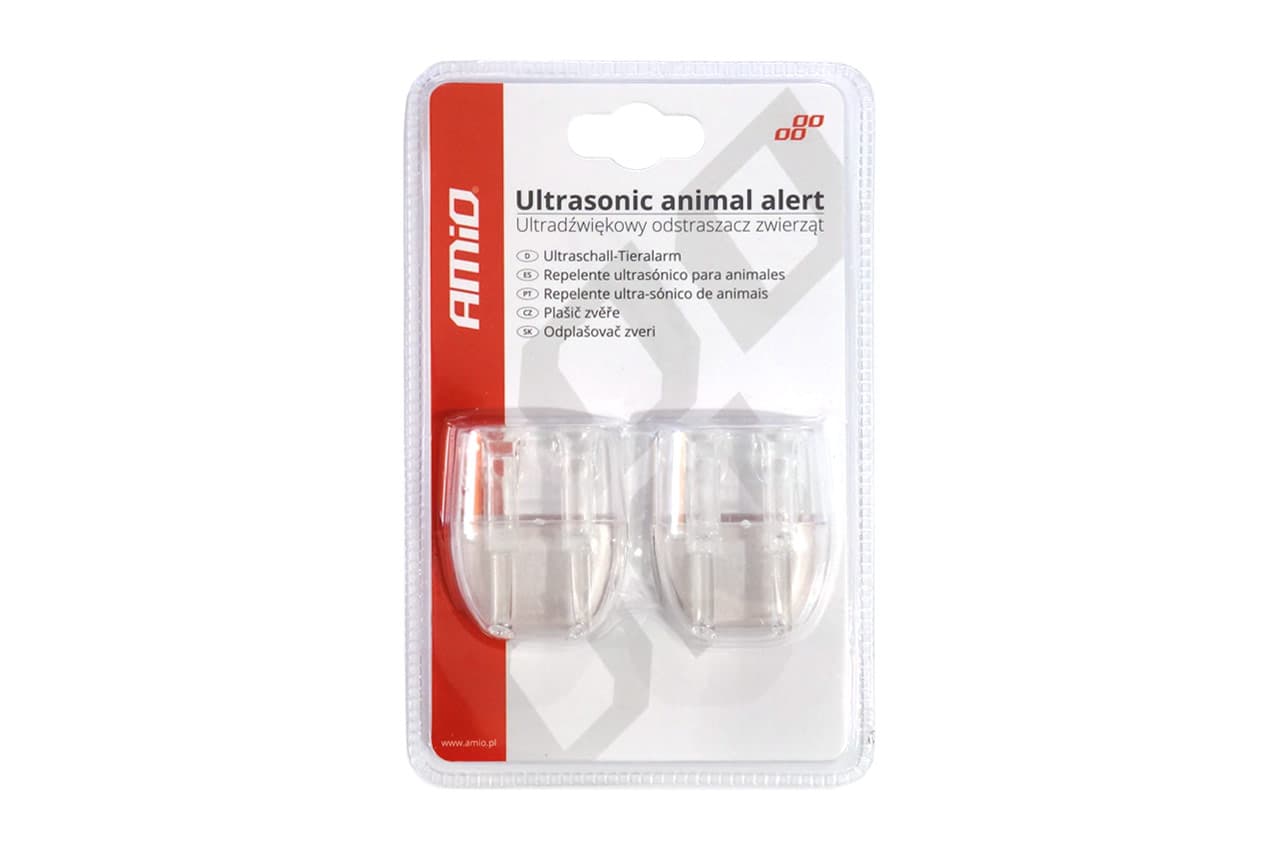 AMiO Ultrazvočni avtomobilski odvračalnik divjadi | Set 2 kos