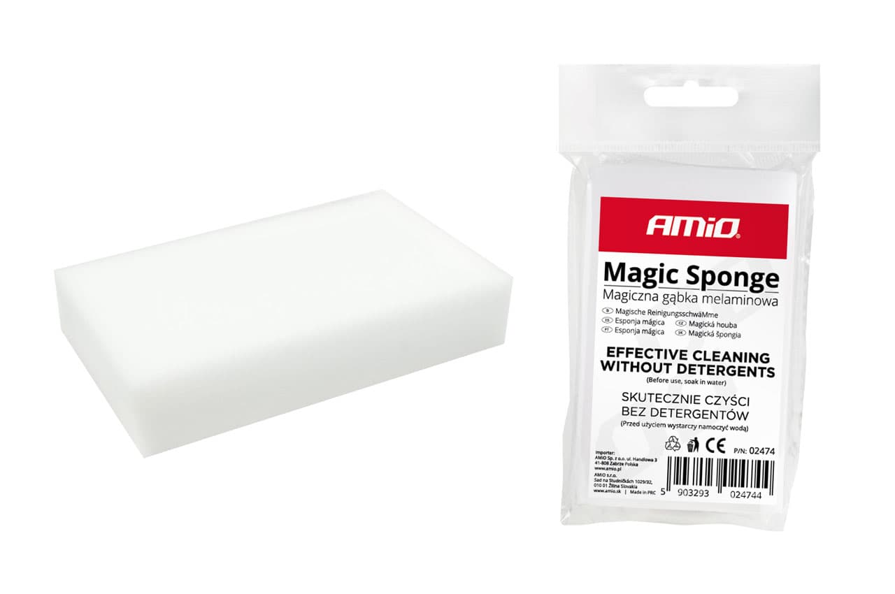 Magija gobica za čiščenje AMiO, melamin, 100 x 60 x 20 mm