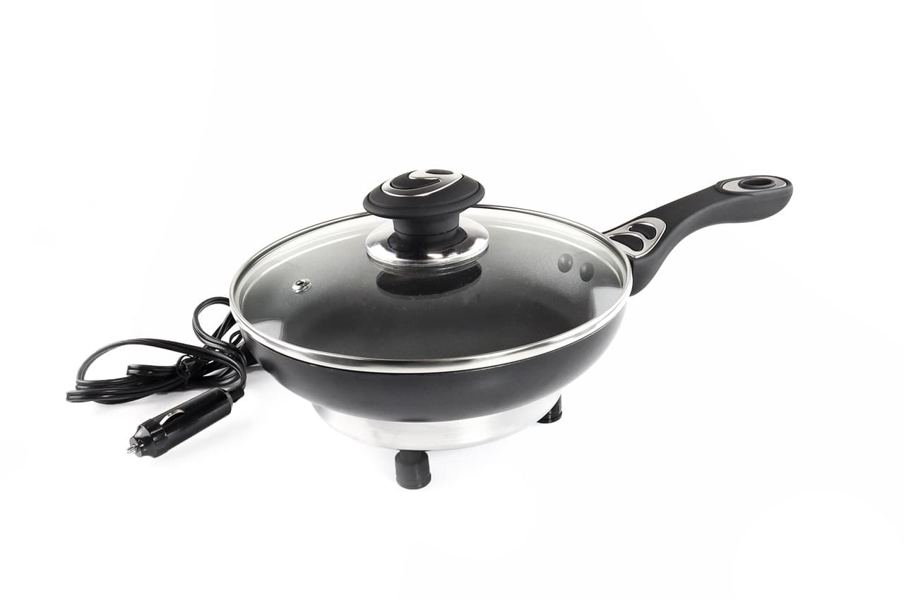 Avtomobilska električna ponev AMiO 20 cm, 250W, 24V