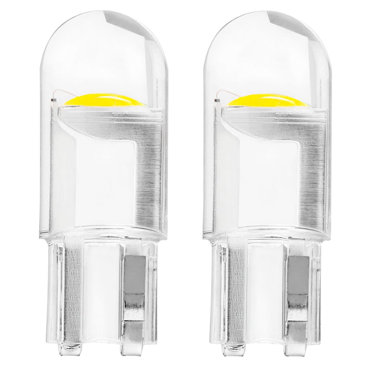 AMiO LED žarnici T10 W5W COB HPC, bela, 12V