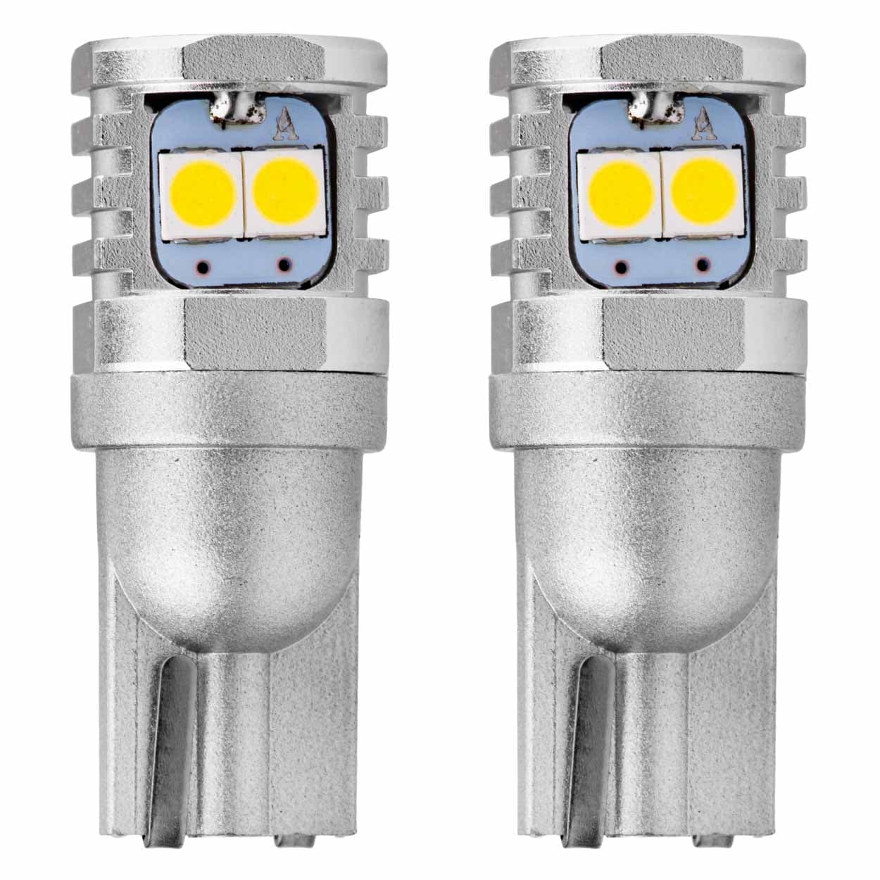 Avtomobilska LED žarnica AMiO T10 W5W CANBUS beli xenon 12V/24V (2 kosa)