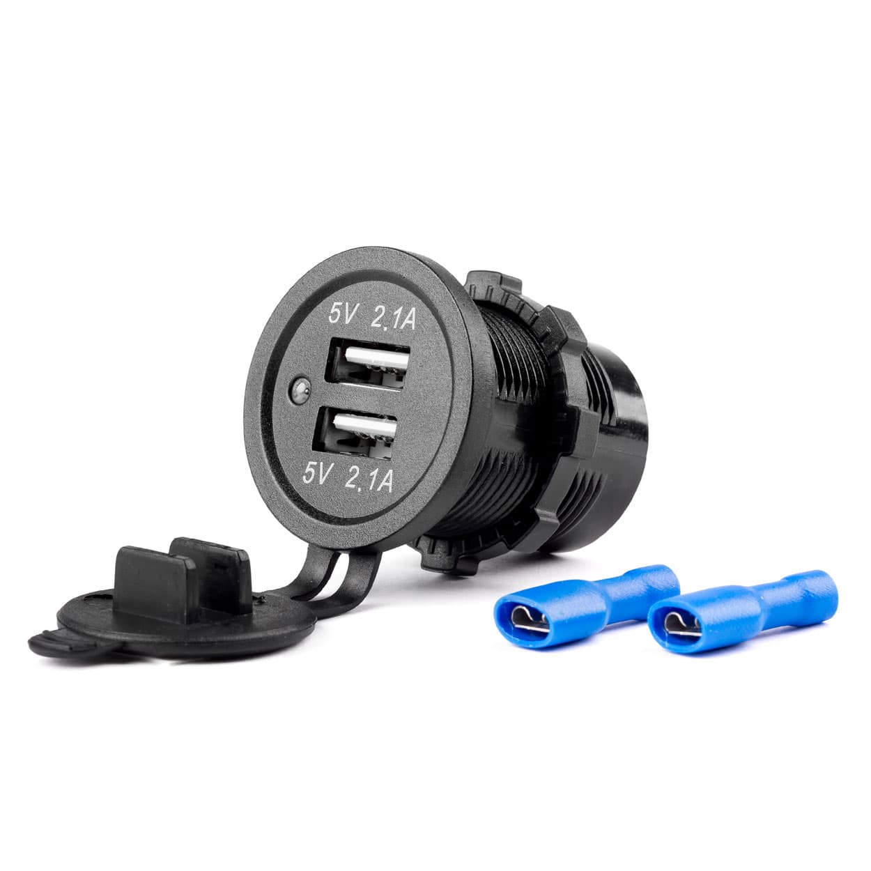 AMiO Vodoodporna polnilna postaja 2x USB 12V/24V