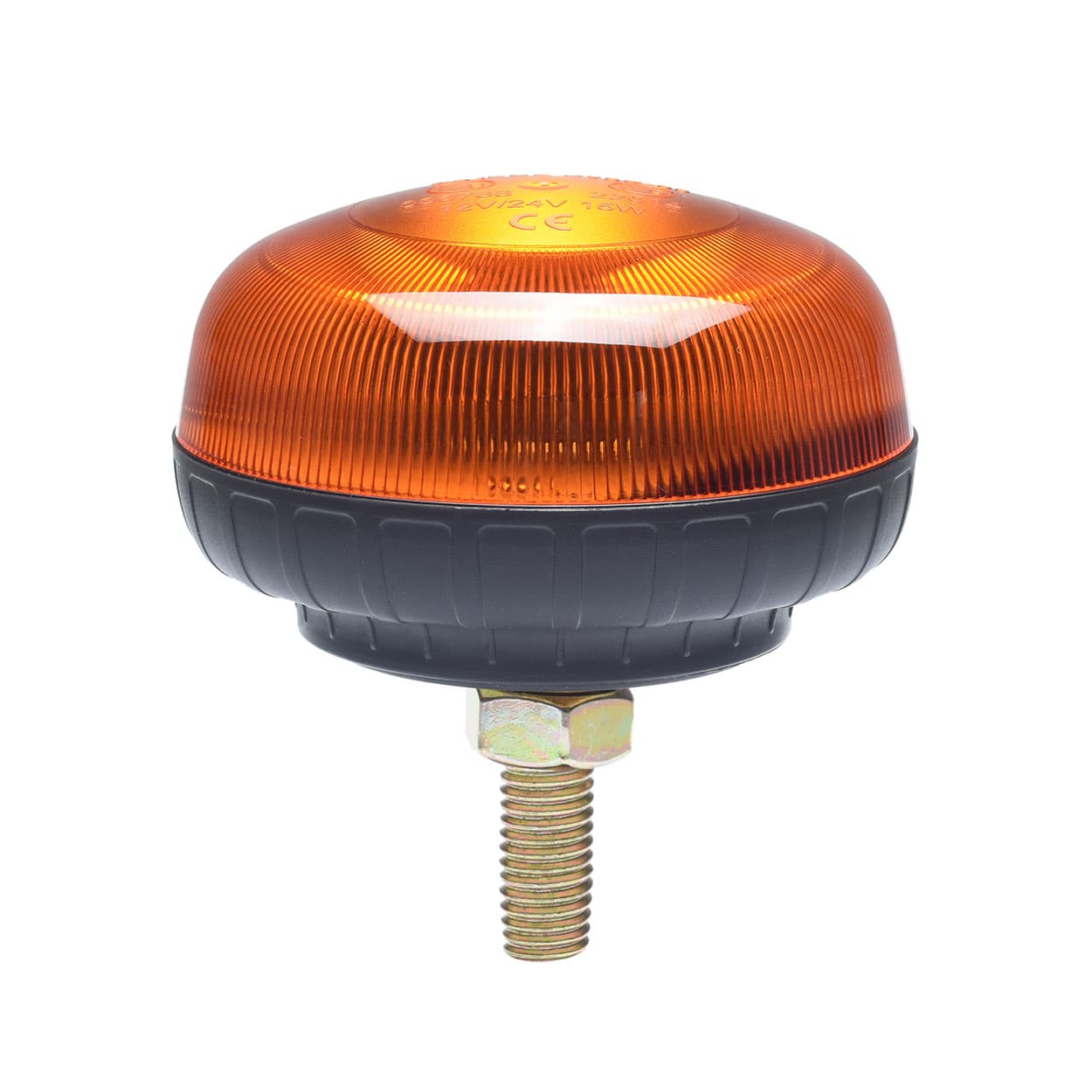 AMiO mini utripajoča luč 18 LED, privijačenje, oranžna
