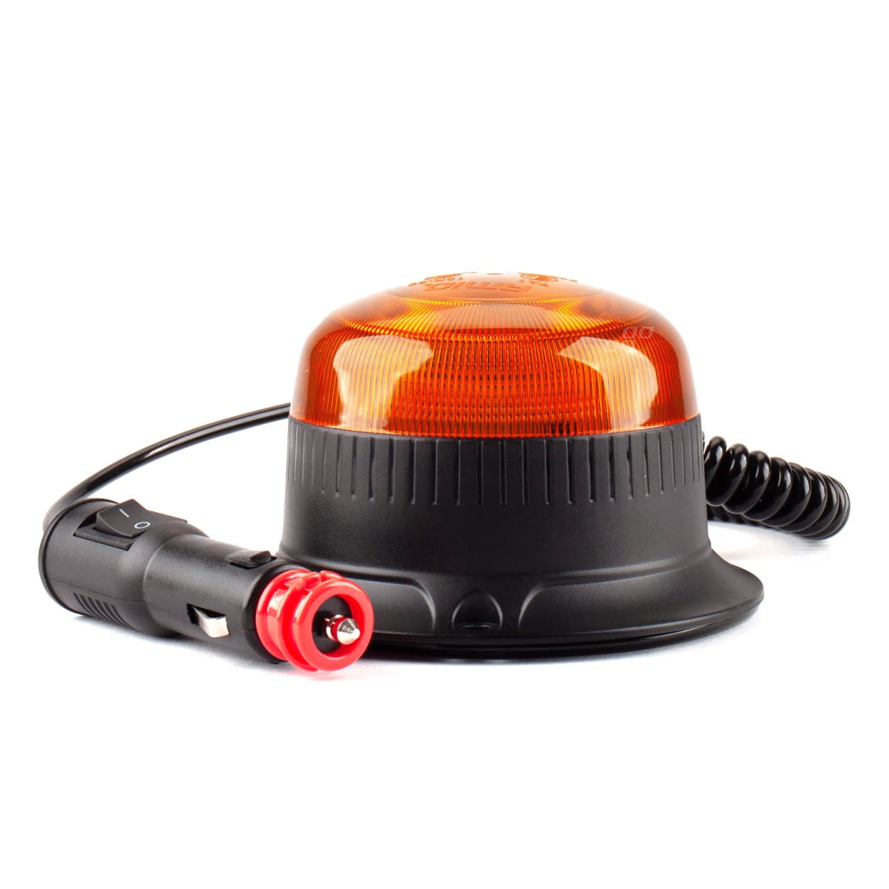 AMiO mini utripajoča luč 18 LED, magnetna, oranžna