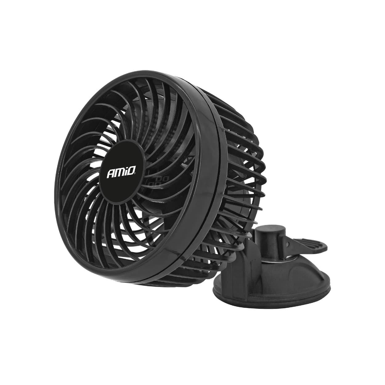 Avtomobilski ventilator AMiO 24V z vakuumsko prisesko (11,5 cm)