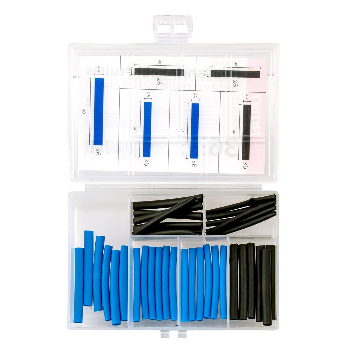 Set termokontrakcijskih cevi AMiO 36 kosov