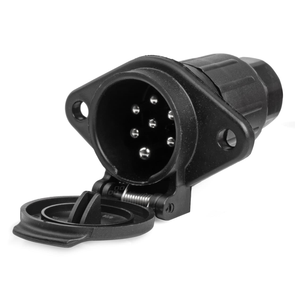 Priklopna vtičnica za tovornjak AMiO, 7-pin, tip N, 24V