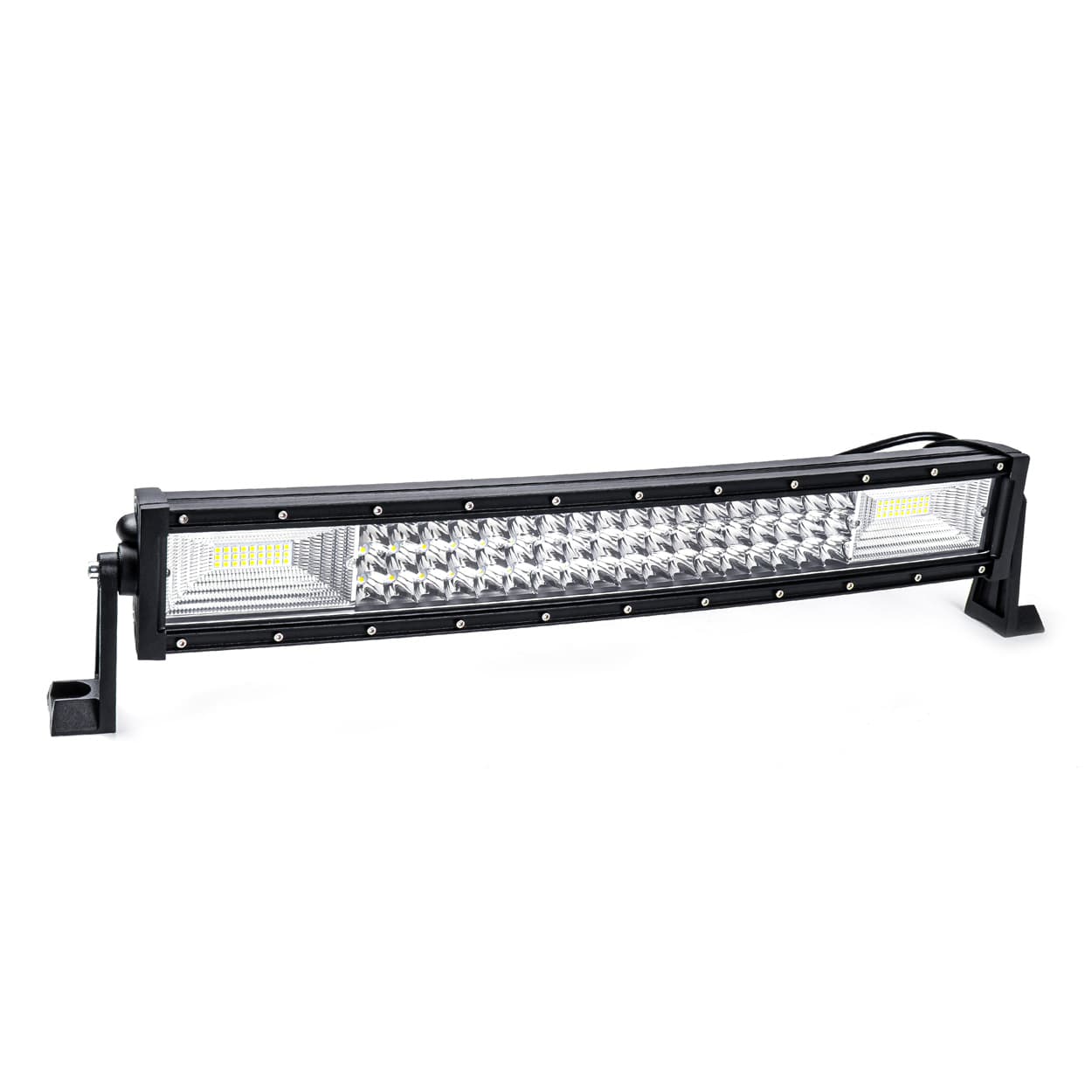 Ukrivljena LED delovna luč AMiO AWL44, 324W, 52 cm, 25920lm