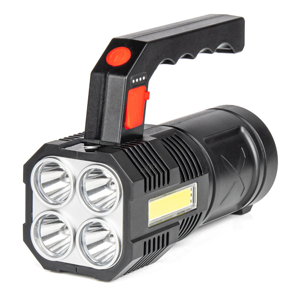 Akumulatorska LED svetilka AMiO 4LED + COB 1200mAh