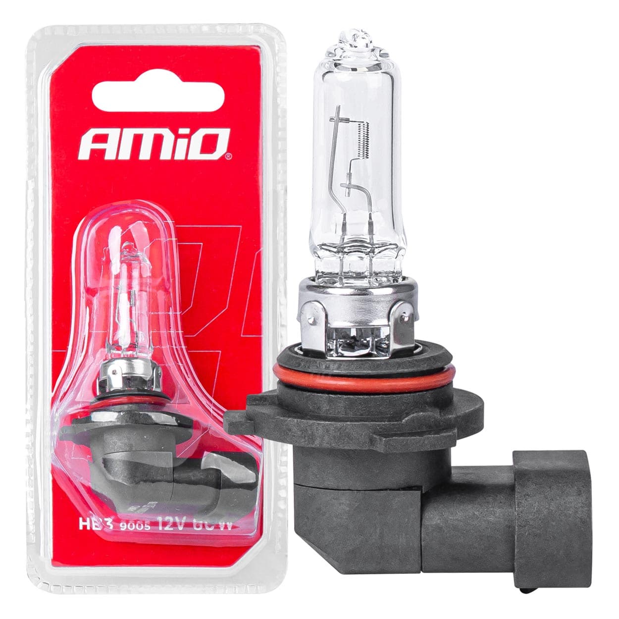 Halogenska žarnica AMiO HB3 (9005) 12V, 60W (1 kos.)