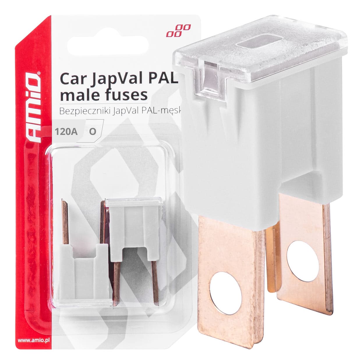 Avtomobilski varovalki AMiO JAPVAL PAL 120A (2 kom)