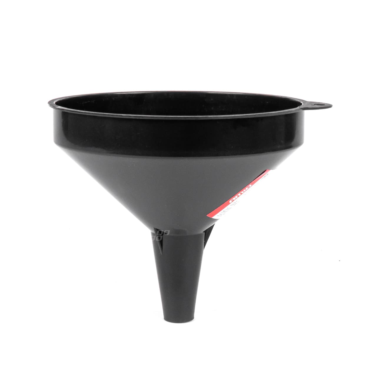 Plastični levek AMiO, črn, univerzalen, 14,5 cm