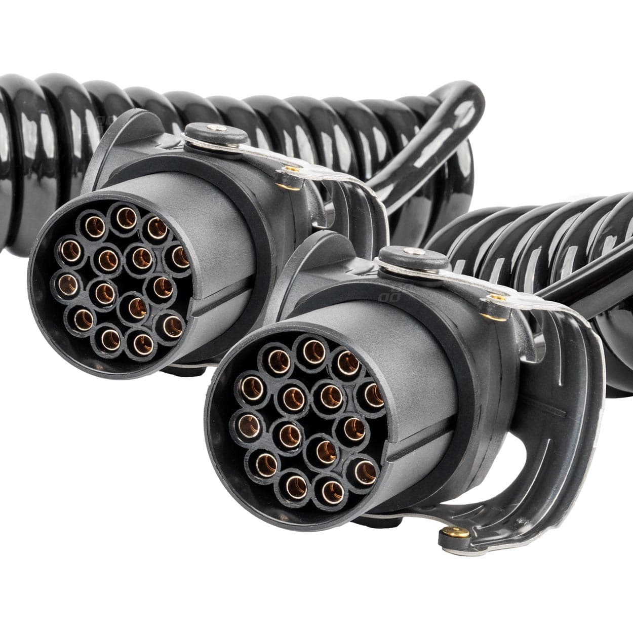 Spiralni kabel za polpriklopnik (2x 15-pin) 5m, 24V