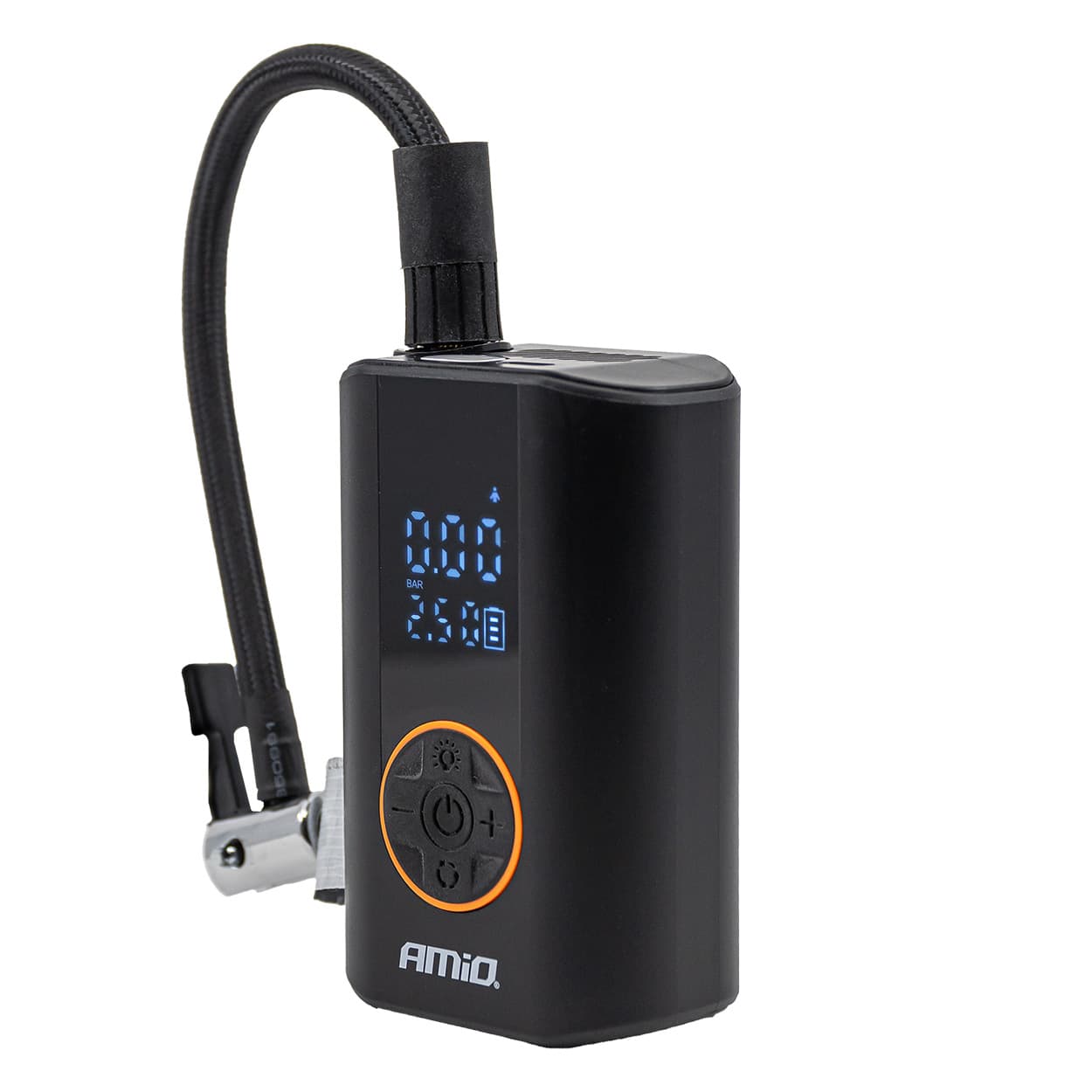 AMiO akumulatorski kompresor za avto, LED zaslon, 40W, USB-C