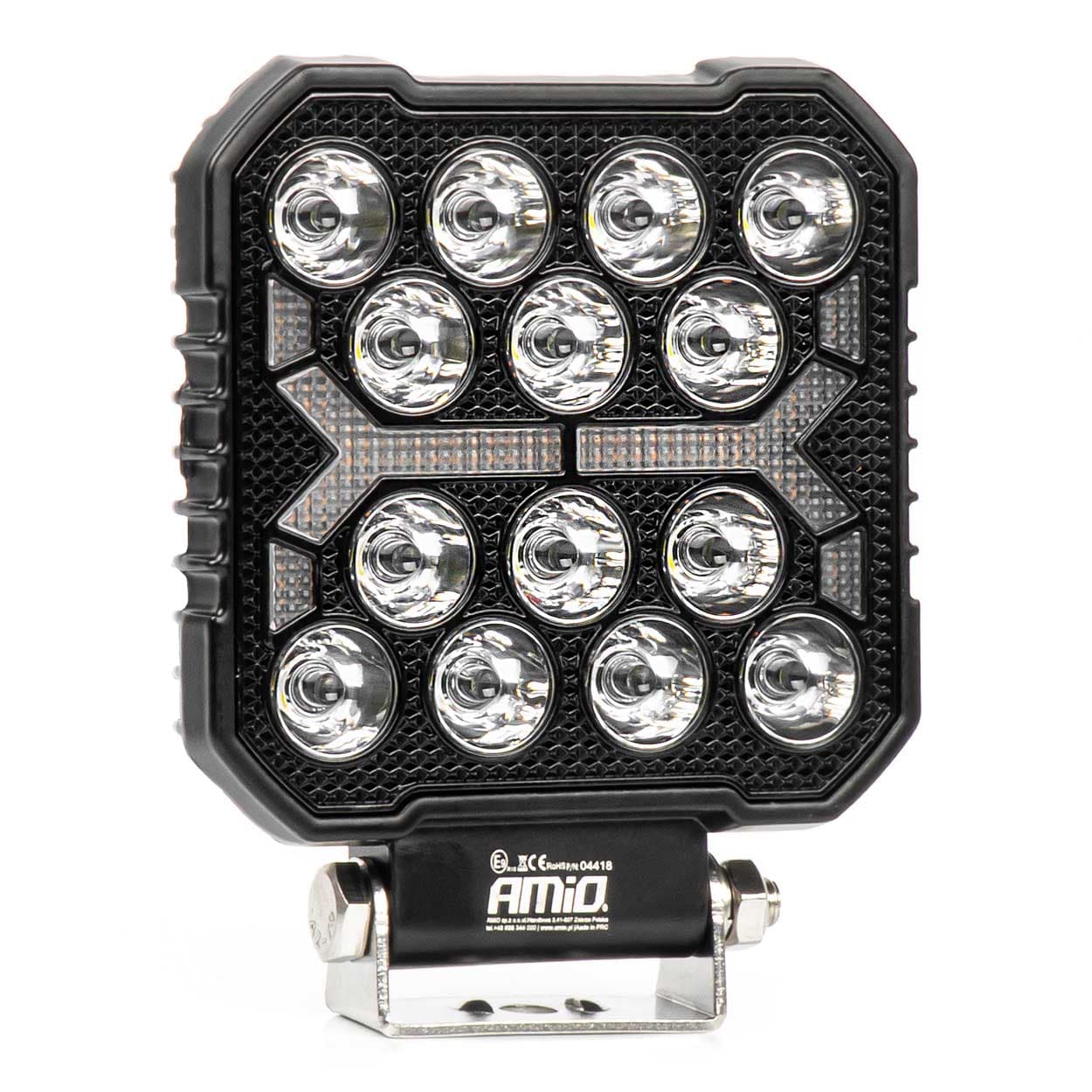 AMiO AWL74 LED delovna svetilka z opozorilnim utripanjem, 42W