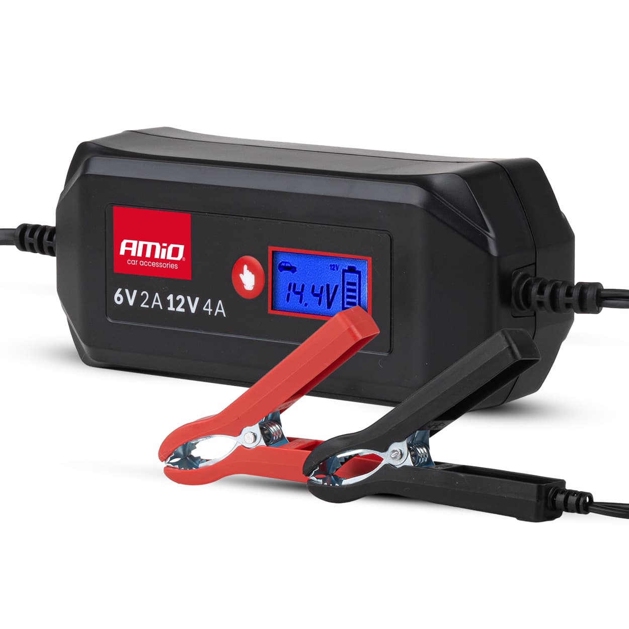 Digitalni polnilnik AMiO AMiO-04523, 4A, 6V/12V (WET, AGM, GEL)