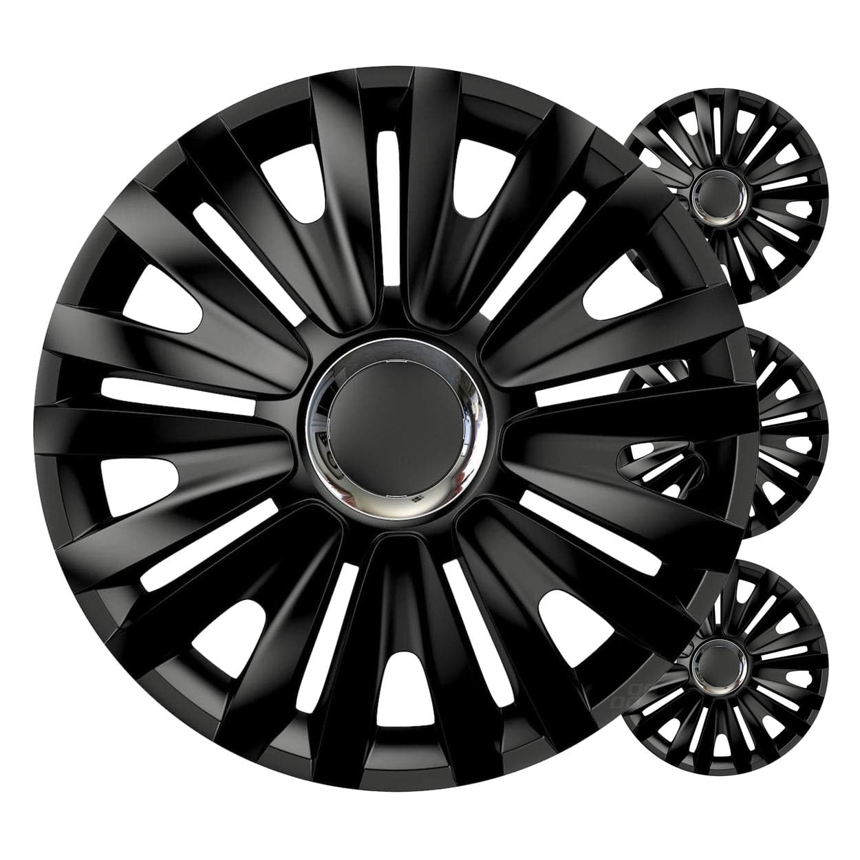 Pokrov za platišča 4/1 VERSACO Royal črn 15"
