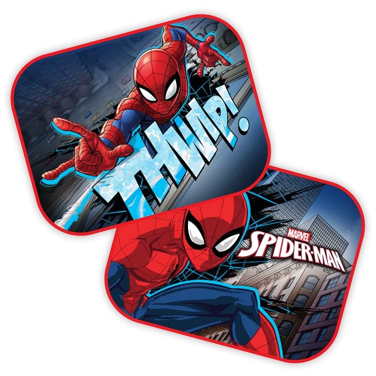 SEVEN Senčniki za avto stranic 2 kom 44x35cm Spider Man