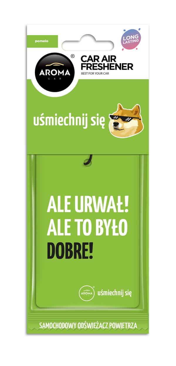 AROMA CAR osvežilec zraka 'Lets Smile' POMELO