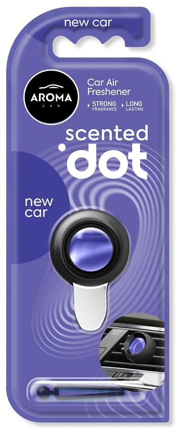 AROMA CAR Mebran zračni osvežilec dot nov avto