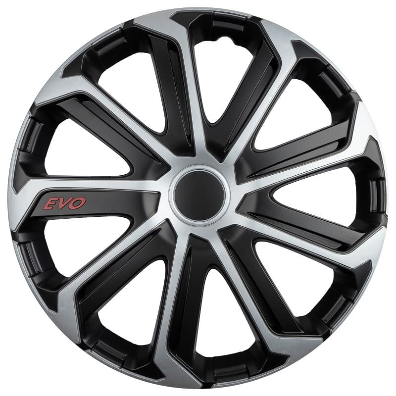 Pokrov platišča (ratkapna) VERSACO Evo Black&Silver 16"