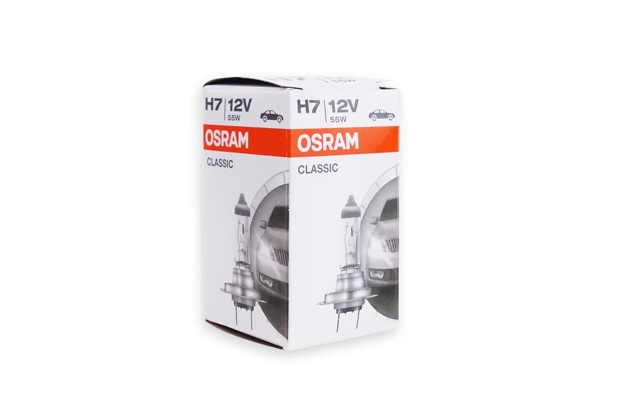 Halogenska žarnica Osram Classic H7, 12V, 55W
