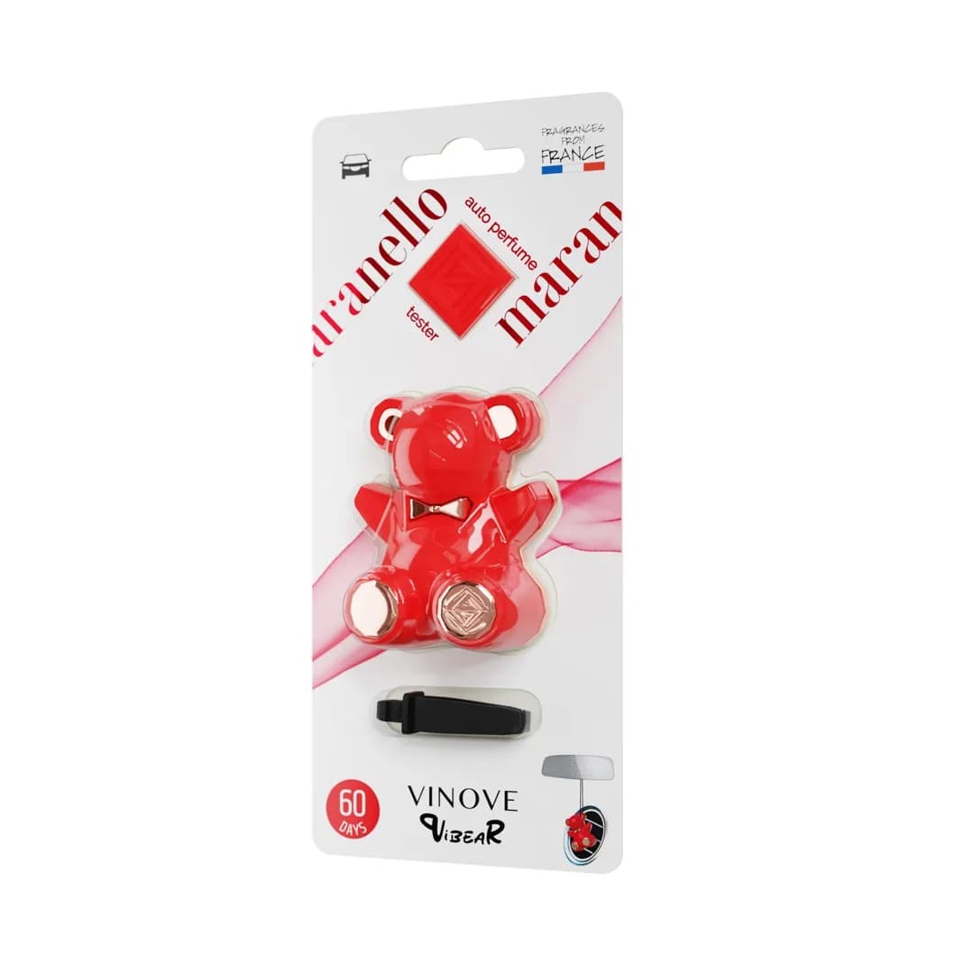 VINOVE Vibear Maranello - dišava za avto, medvedek, do 60 dni