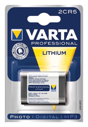 Baterija Varta 2CR5 6V