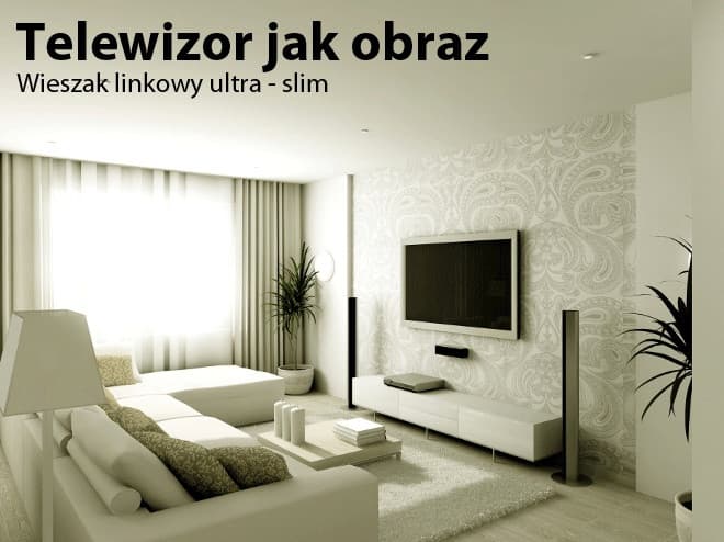 Maclean MC-557: Ultra tanek nosilec za TV (32-55 palcev, VESA) 5