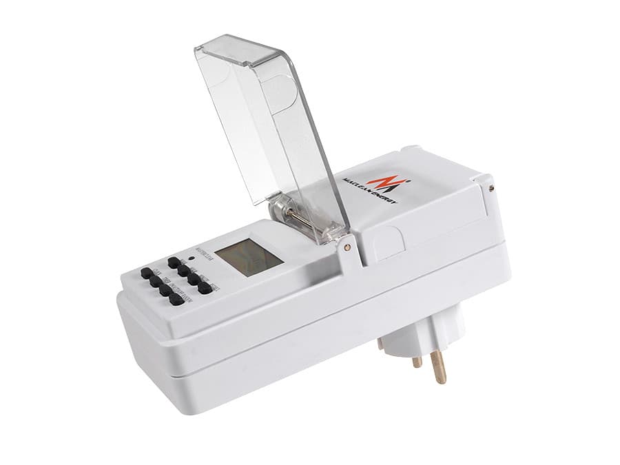 Maclean MCE08 digitalni časovni vklopnik, zunanji, 3600W, IP44 7