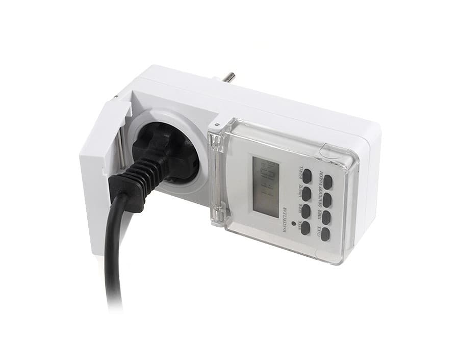 Maclean MCE08 digitalni časovni vklopnik, zunanji, 3600W, IP44 8