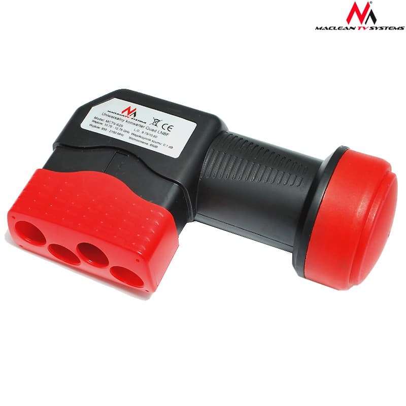 Maclean MCTV-629: Satelitski konverter (LNB) tipa Quad, 0.1dB 7