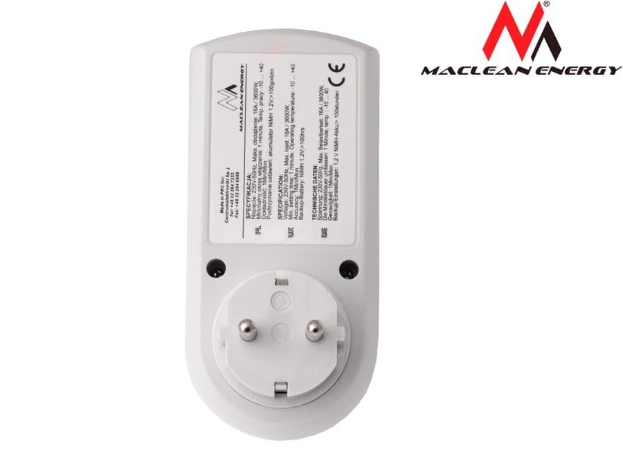 Maclean Energy Digitalni časovnik MCE05G 4