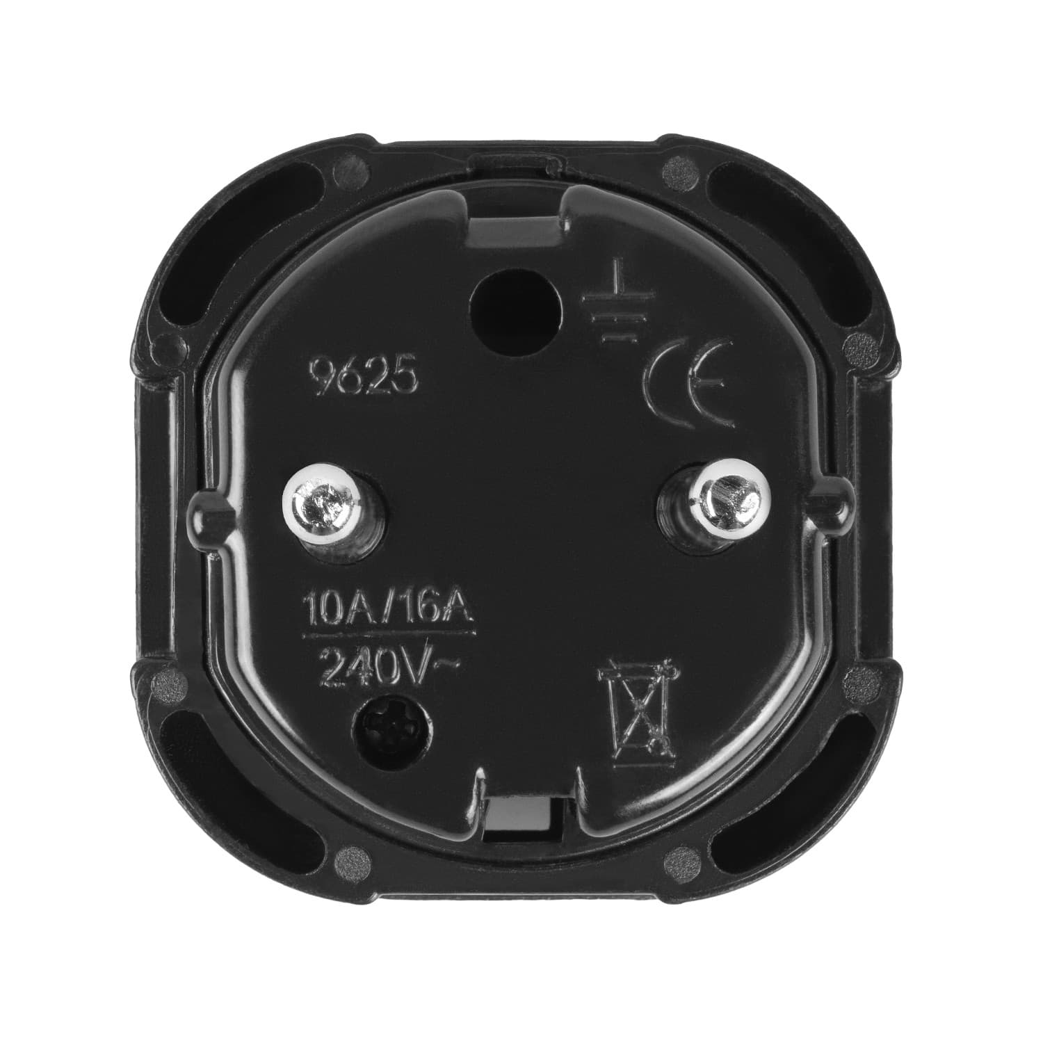 Adapter Maclean MCE72: Vtičnica UK na vtič EU - Črna 7