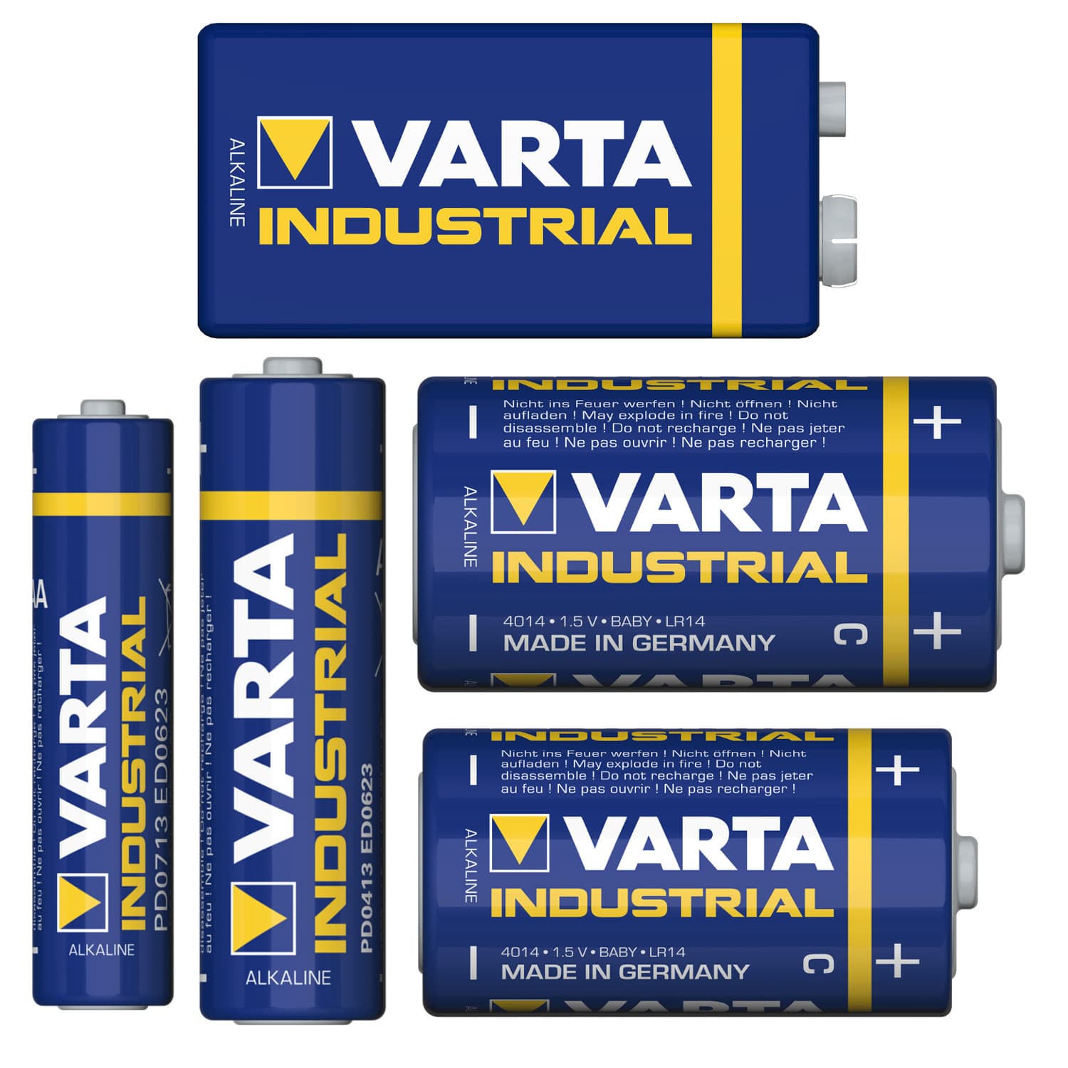 Varta Baterija AAA LR03 Industrial 1,5V (1 kos) 2