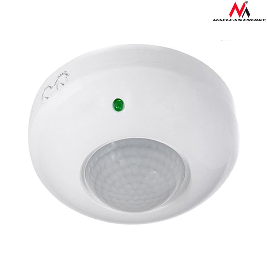Maclean MCE19: Stropni PIR senzor gibanja, 1200W, 6m 2