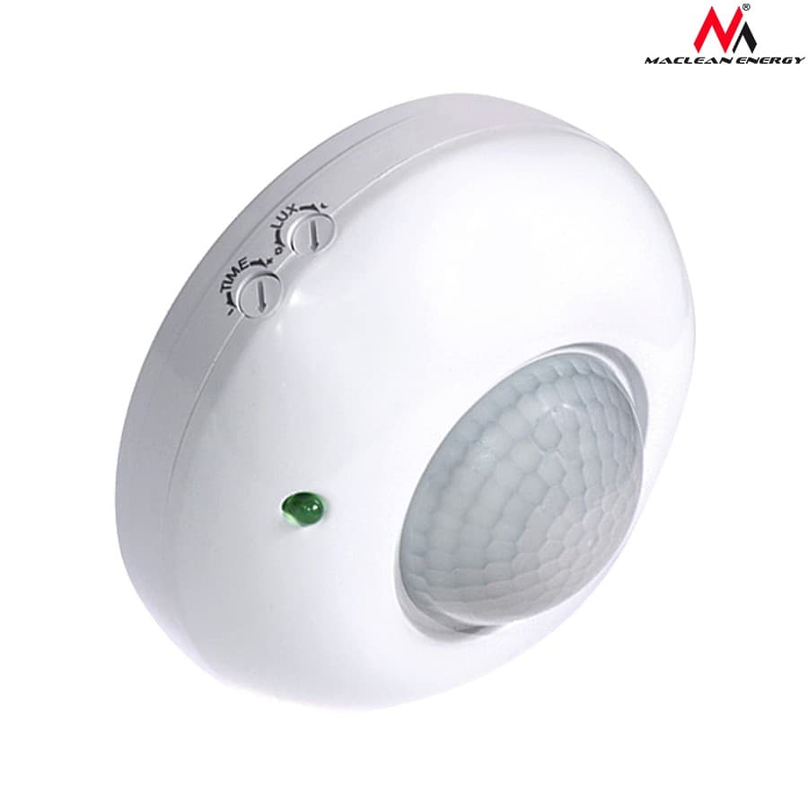 Maclean MCE19: Stropni PIR senzor gibanja, 1200W, 6m 6