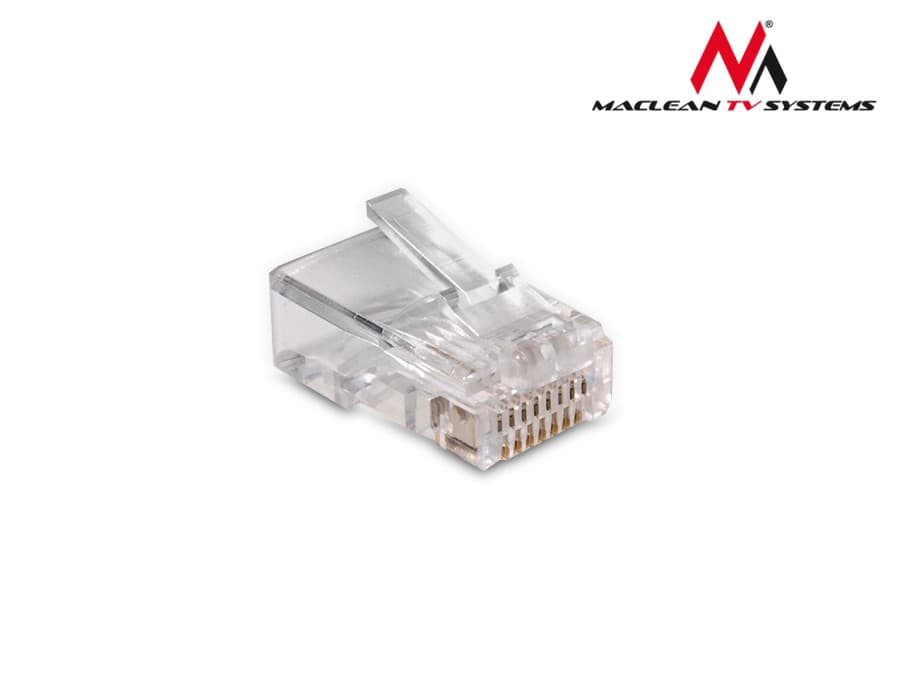 Maclean MCTV-663 Konektorji RJ45 Cat 5e za licnasti kabel, 100 kosov 3