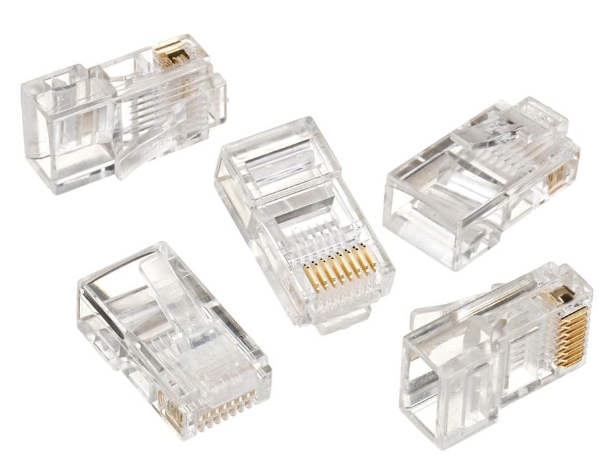 Maclean MCTV-663 Konektorji RJ45 Cat 5e za licnasti kabel, 100 kosov