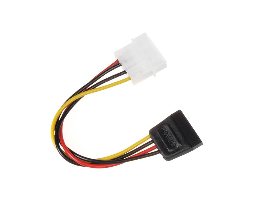 Maclean MCTV-633: Adapter napajalnega kabla Molex na SATA