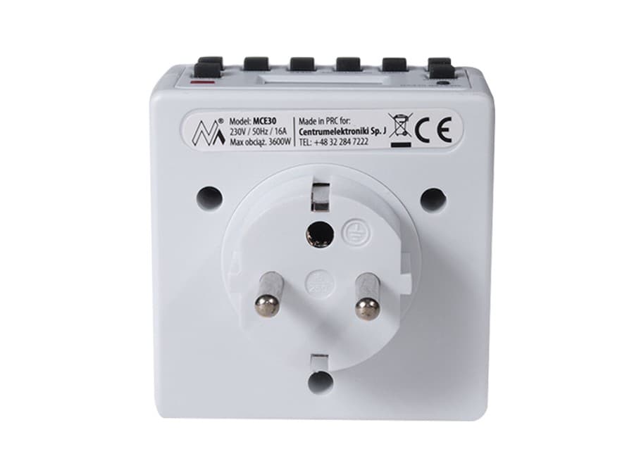 Maclean Energy MCE30 Digitalni časovni programator 5