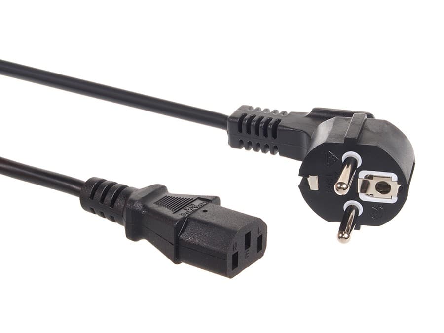 Napajalni kabel 3pin 3m EU vtič, Maclean