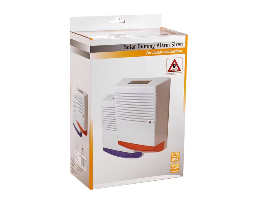 Solarna atrapa sirene za alarm DC3300 - velika, profesionalna 3