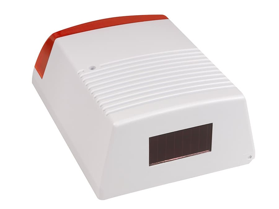 Solarna atrapa sirene za alarm DC3300 - velika, profesionalna 5