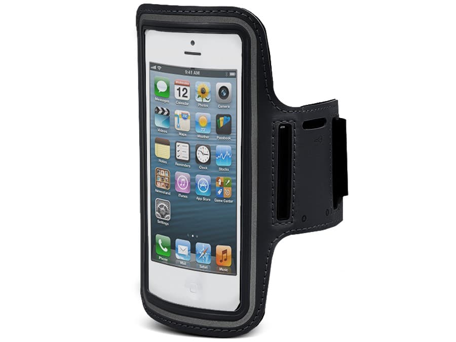 Etui za telefon na roko Maclean MC-405 B, črn, do 4.8"