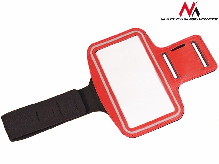 Etui za telefon na ramię Maclean, rdeče, 4,8" 6