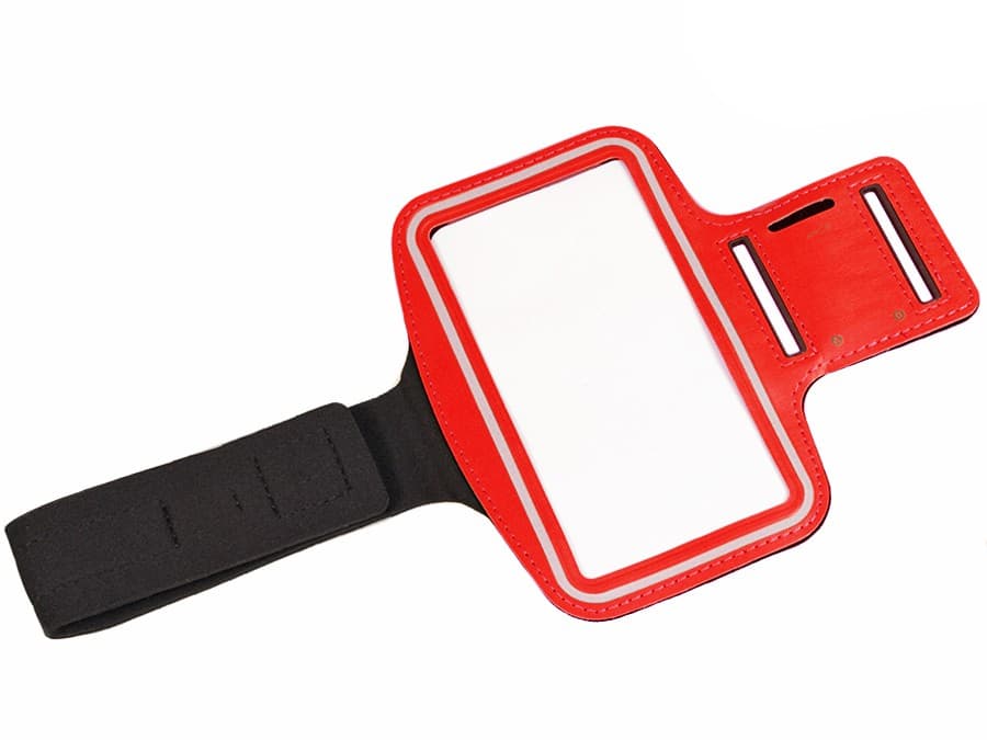Etui za telefon na ramię Maclean, rdeče, 4,8" 8