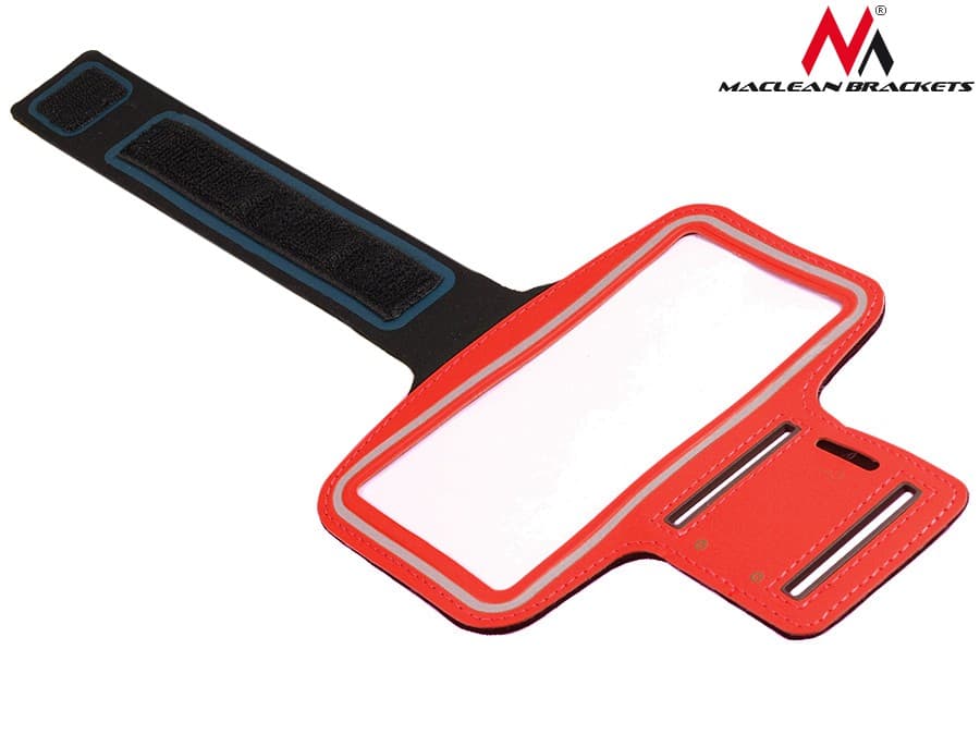 Etui za telefon na ramię Maclean, rdeče, 4,8" 4