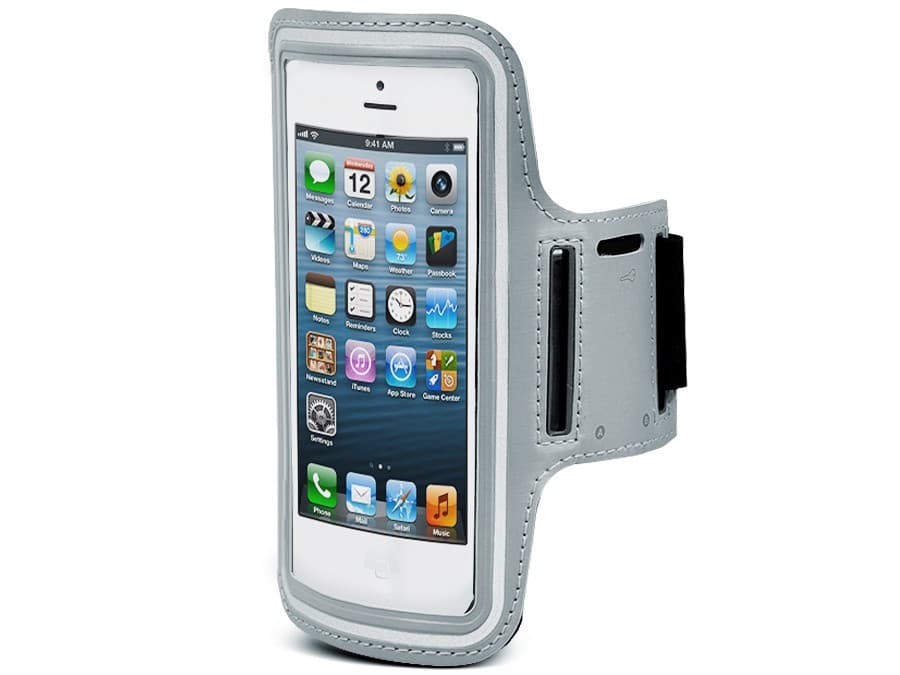Etui za telefon na ramię Maclean, siv, 4,8" 7