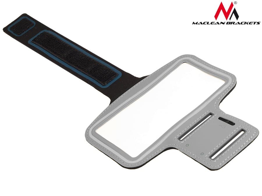 Etui za telefon na ramię Maclean, siv, 4,8" 4